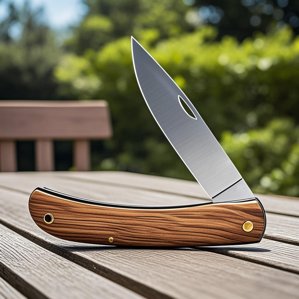 Rosewood Handle Pocket Knife S - đánh giá và giá Edc Daily Carry