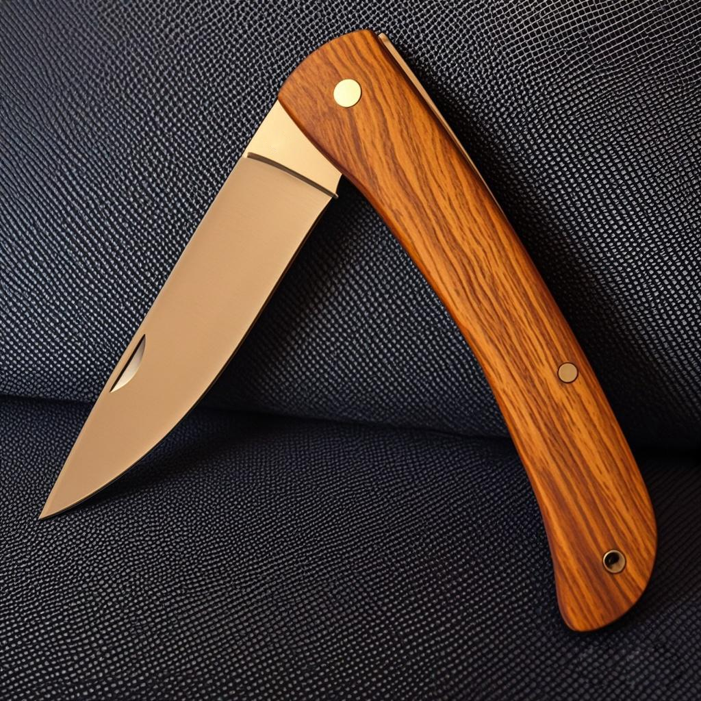 Rosewood Handle Pocket Knife S - đánh giá và giá Edc Daily Carry