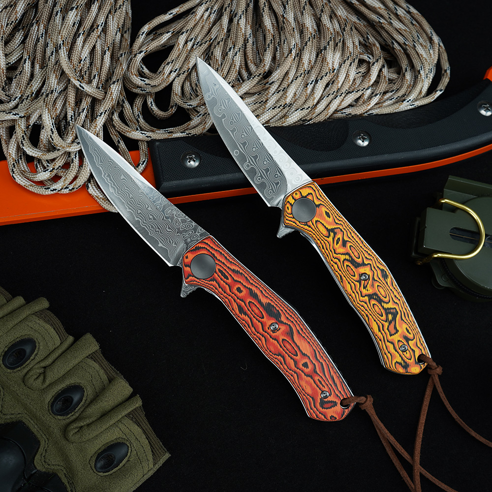 KS 4020 Damascus Knife Portabl - đánh giá và giá Edc Carry For Men