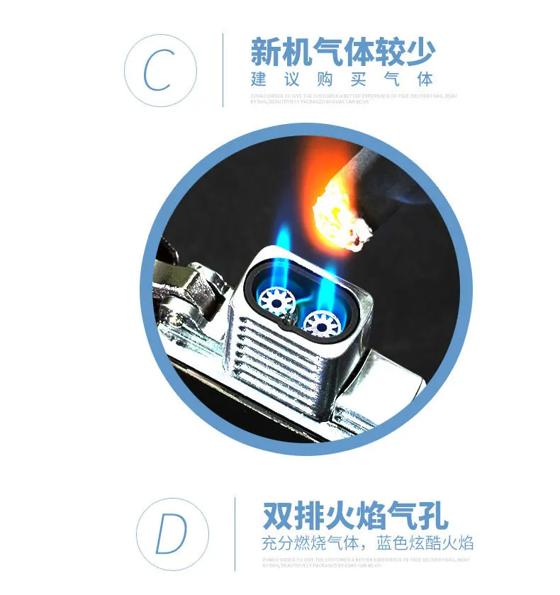 ZORRO Original Double Fire Win - đánh giá và giá Lighter Insert Zippo