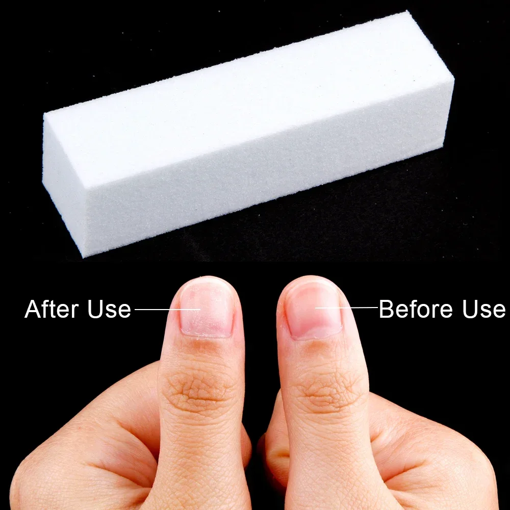 YIKOOLIN 1/20Pcs Sponge Nail B - đánh giá và giá Nail File Titanium