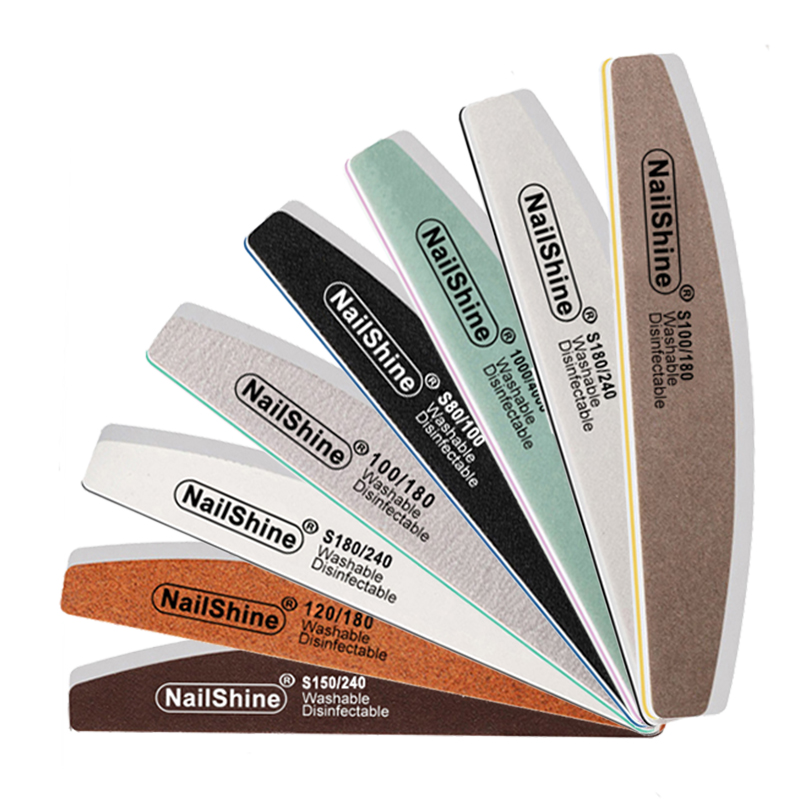 8Pcs/Box Nail File Buffer Kit  - đánh giá và giá Nail File Titanium