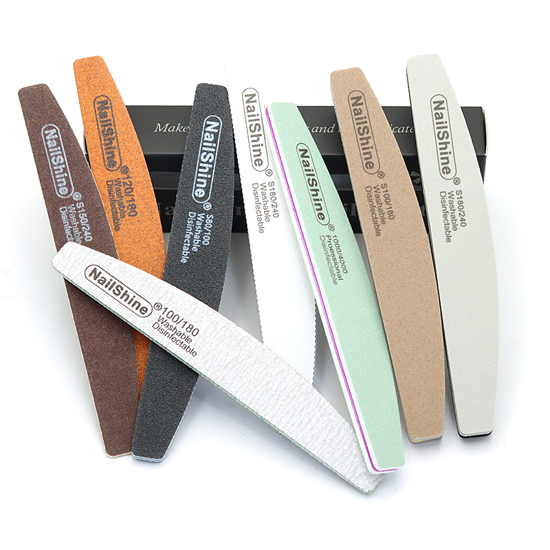 8Pcs/Box Nail File Buffer Kit  - đánh giá và giá Nail File Titanium