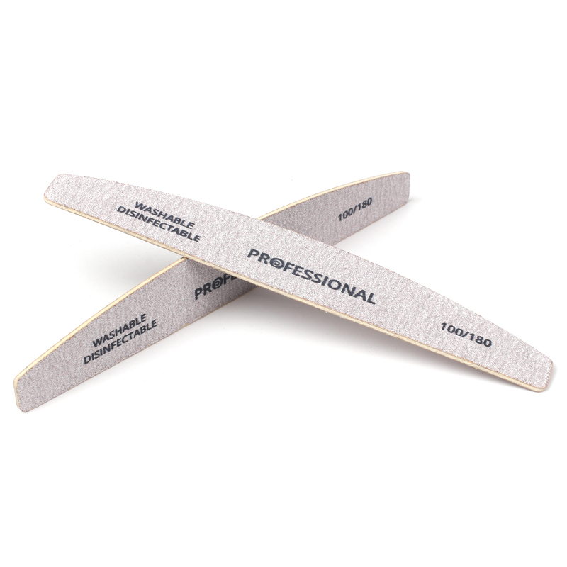 50pcs/lot Wood Sandpaper Nail  - đánh giá và giá Nail File Titanium