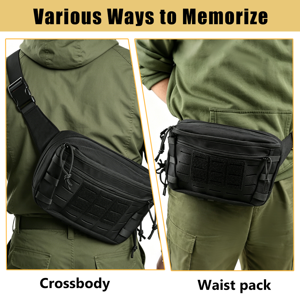 Tactical Pistol Waist Bag CCW  - đánh giá và giá Edc Concealed Carry Fanny Pack