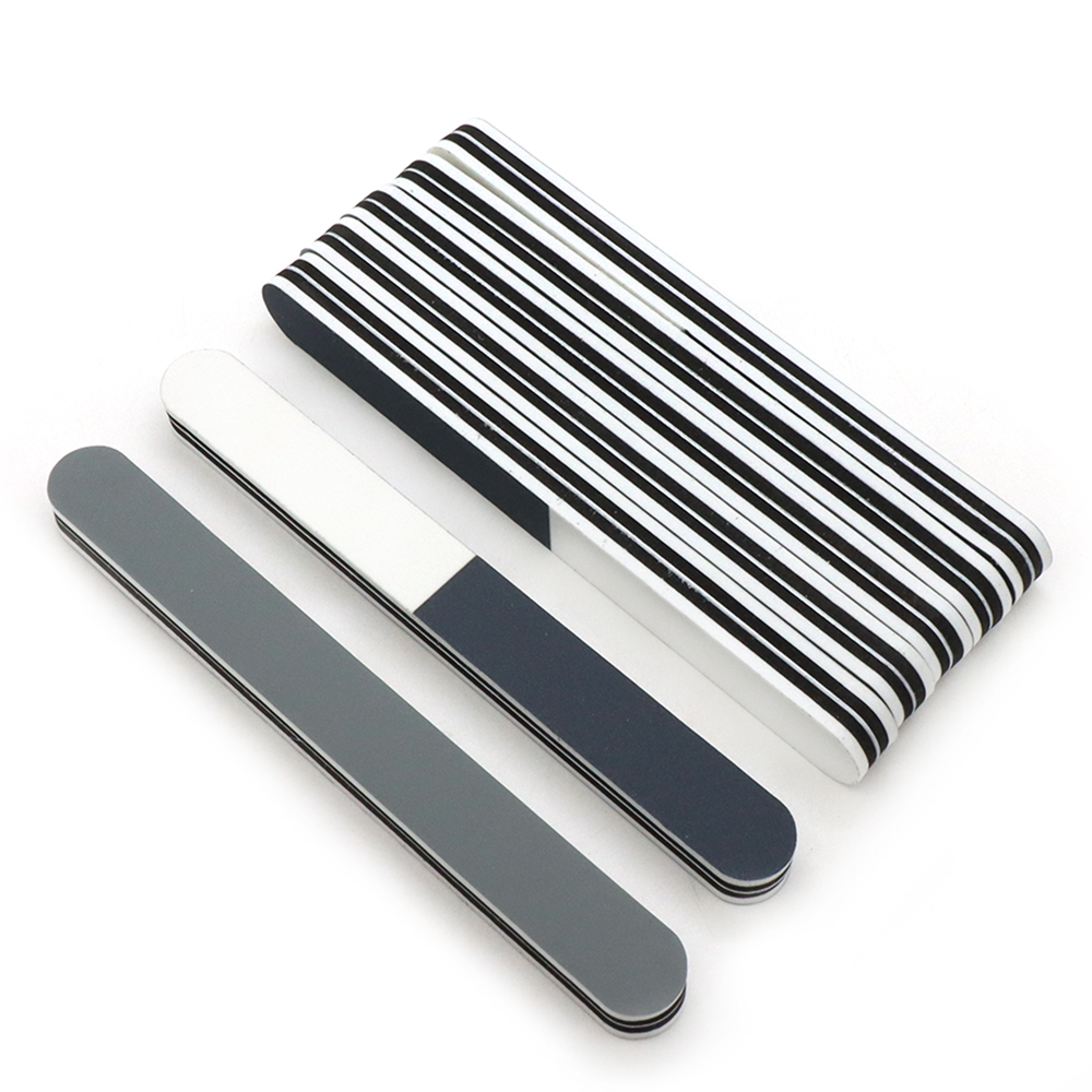 10pcs/lot Thickened Nail Polis - đánh giá và giá Nail File Titanium
