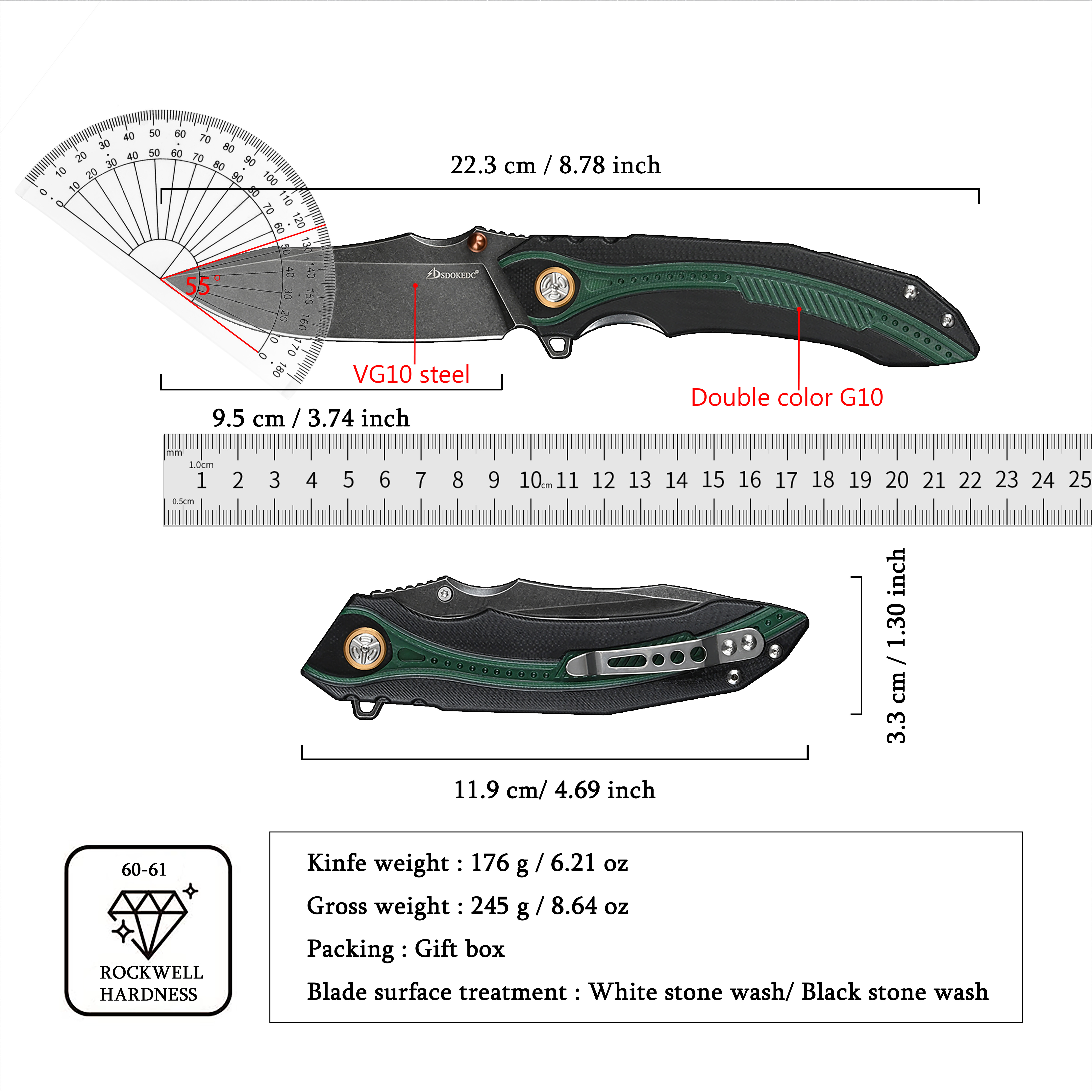 Premium SDOKEDC Foldable EDC U - đánh giá và giá Edc Carry For Men