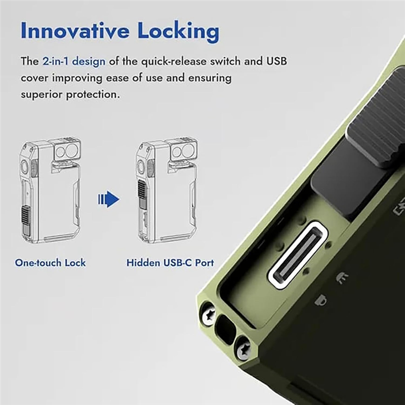 AT51-2Pcs EDC Flashlight With  - đánh giá và giá Edc Daily Carry