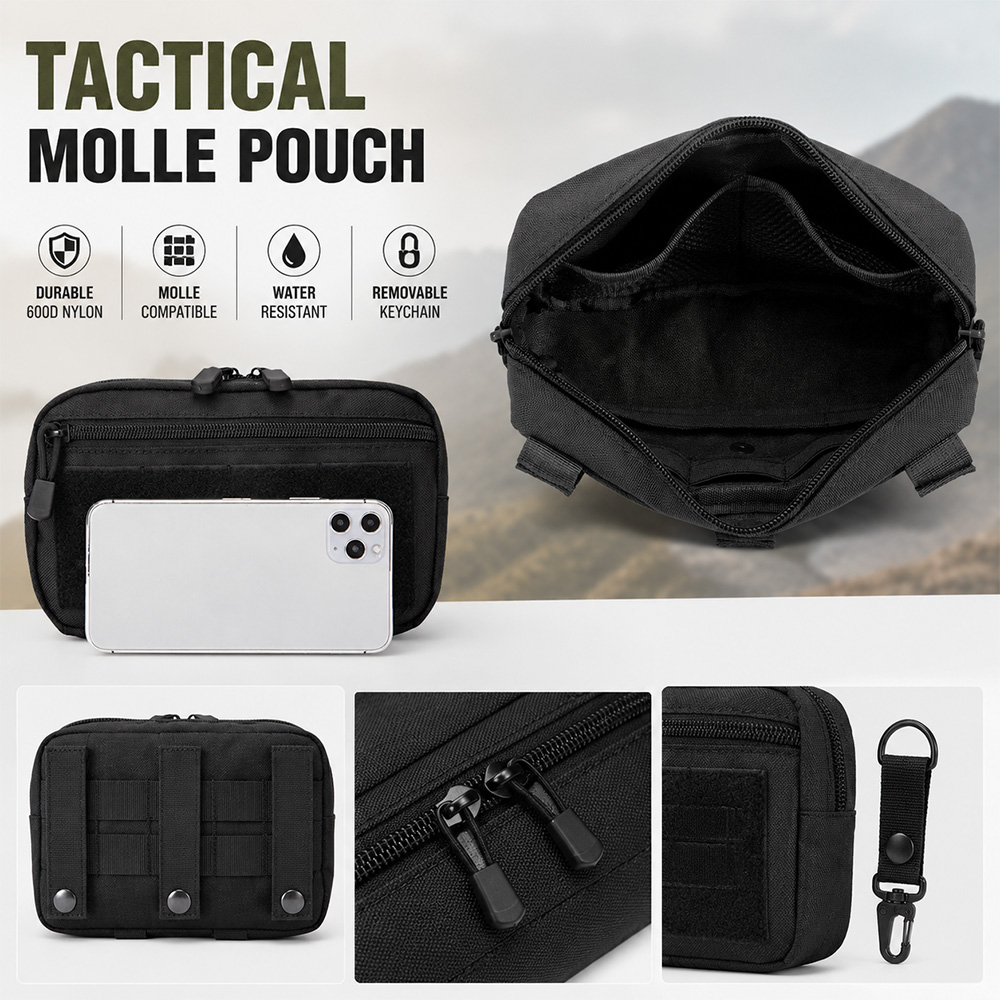 Tactical Molle EDC Pouch Outdo - đánh giá và giá Edc Everyday Carry
