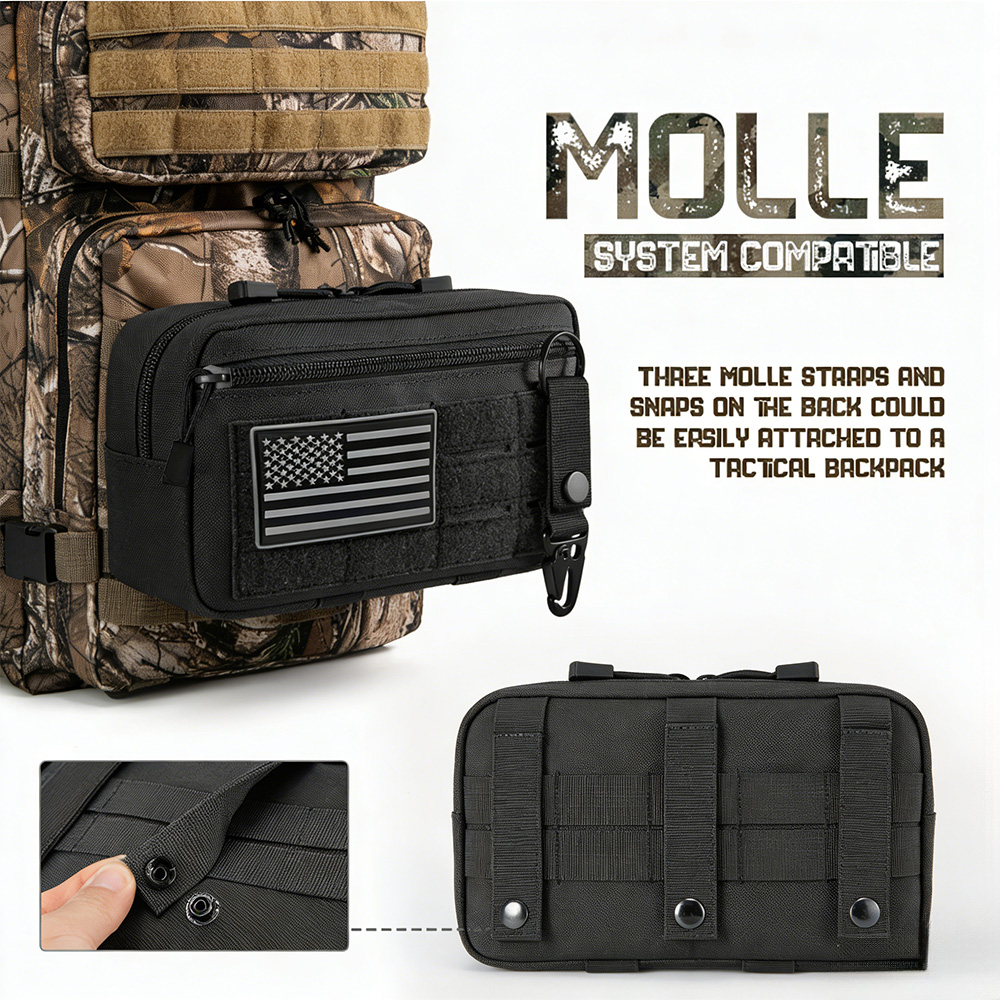 Tactical Molle EDC Pouch Outdo - đánh giá và giá Edc Everyday Carry