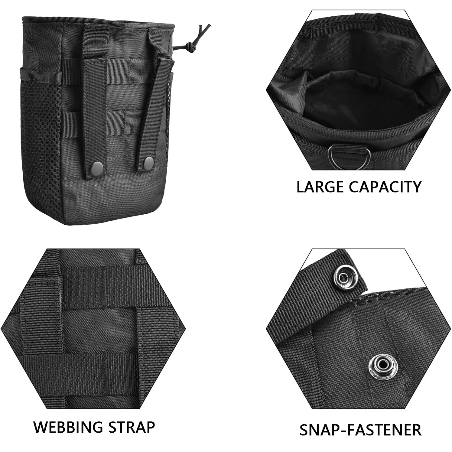 CZHIYAO Durable Molle Dump Pou - đánh giá và giá Edc Everyday Carry Bag