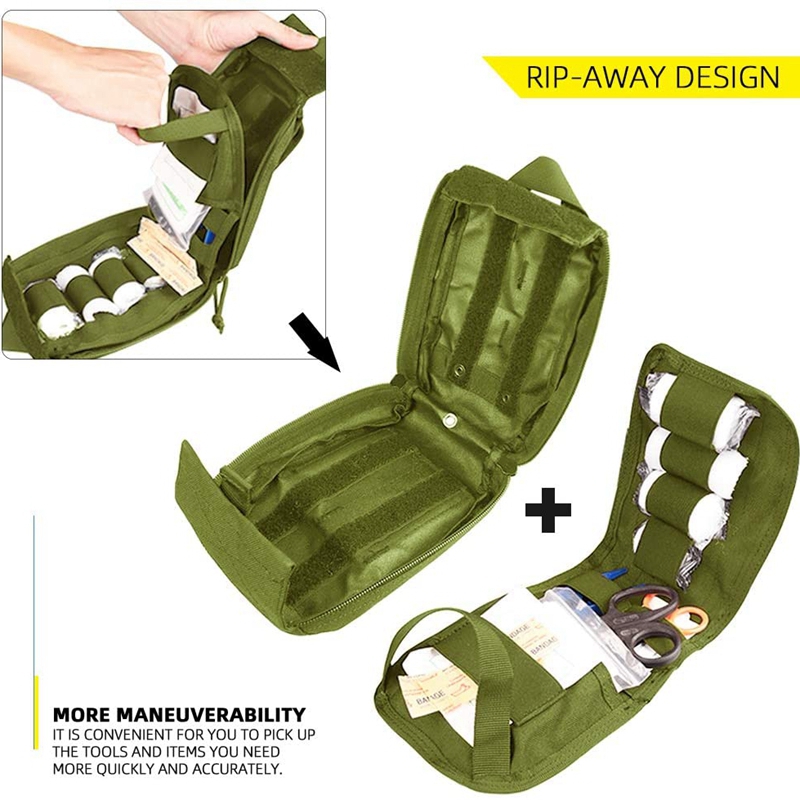 Tactical Molle First Aid Kit M - đánh giá và giá Edc Everyday Carry