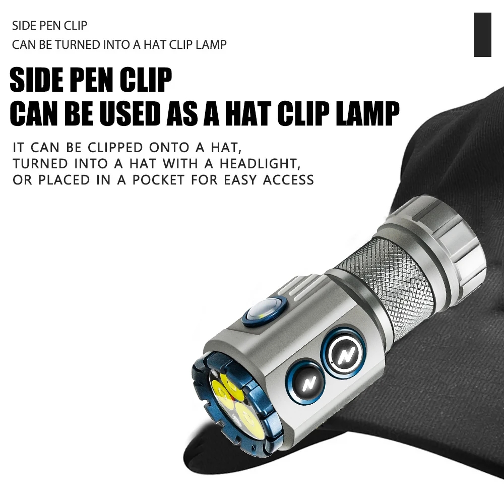 Powerful 2000LM EDC Flashlight - đánh giá và giá Edc Daily Carry