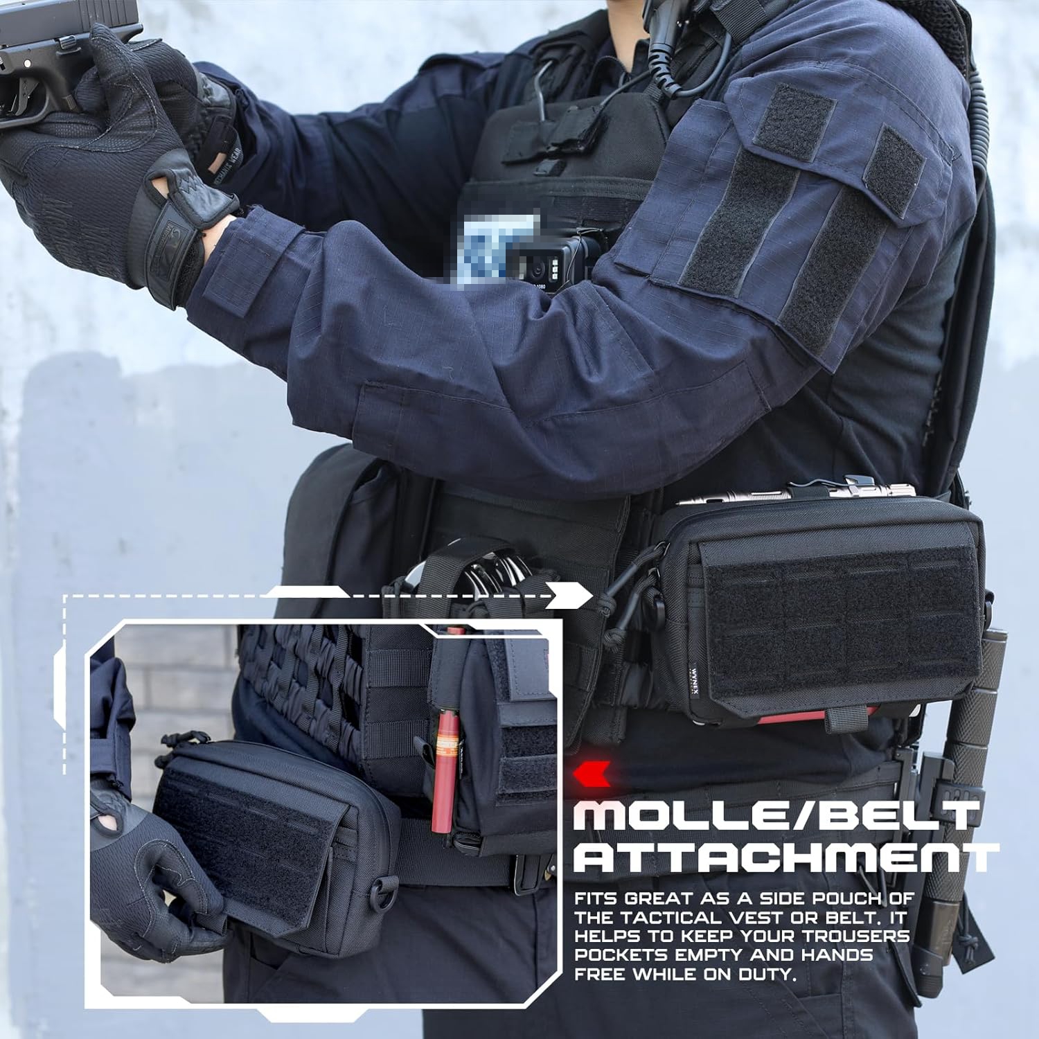 Tactical Molle Admin Pouch Las - đánh giá và giá Edc Daily Carry