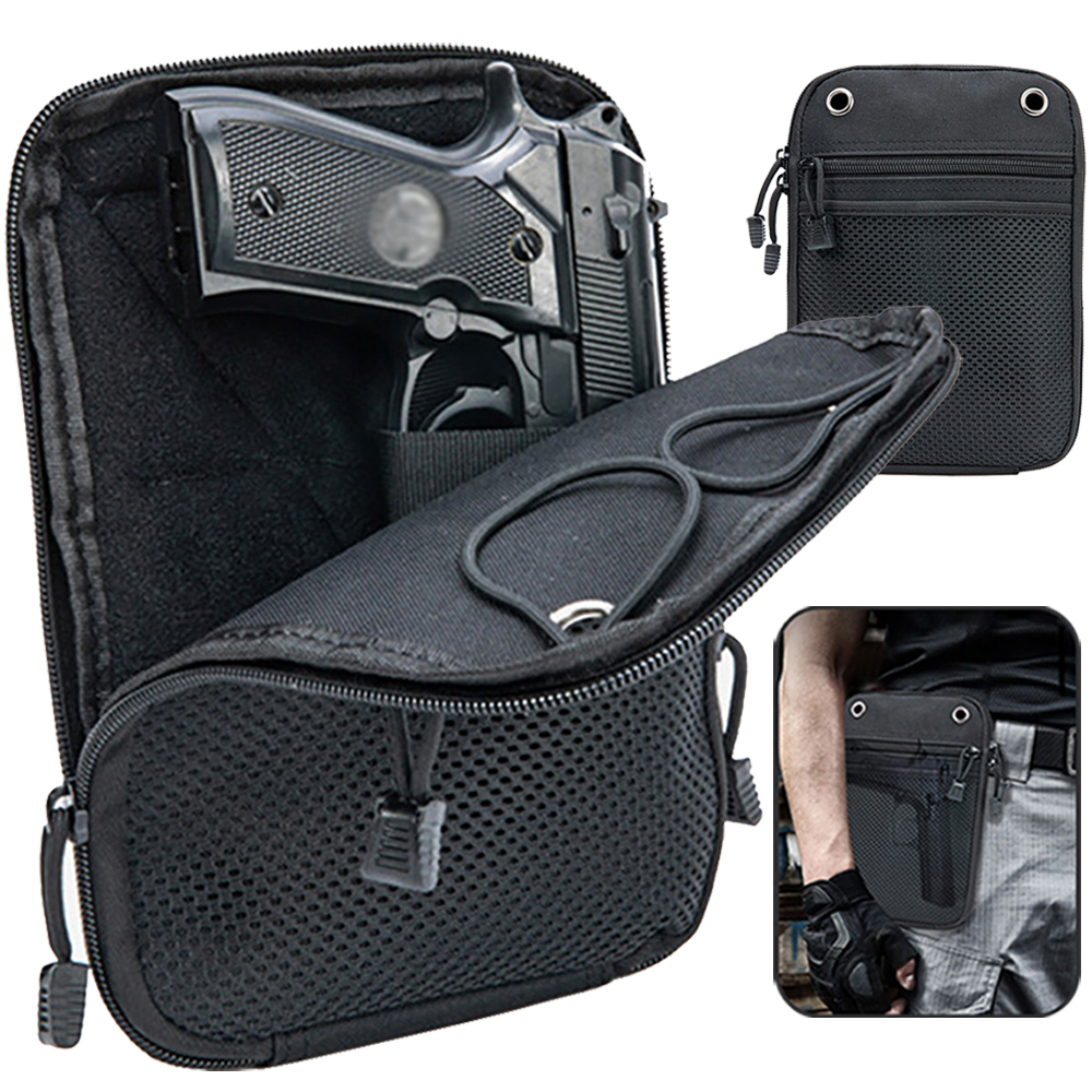 EDC Waist Pack with Hidden Hol - đánh giá và giá Edc Concealed Carry Fanny Pack