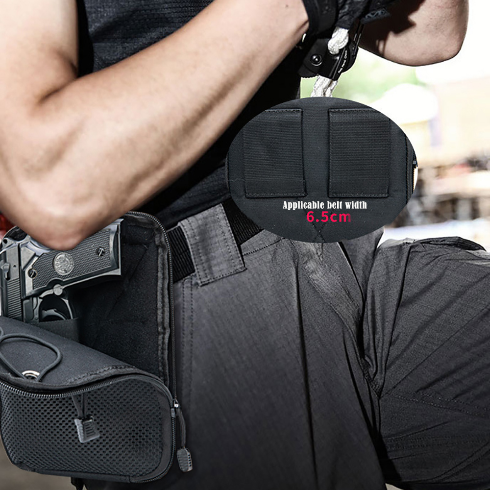 EDC Waist Pack with Hidden Hol - đánh giá và giá Edc Concealed Carry Fanny Pack