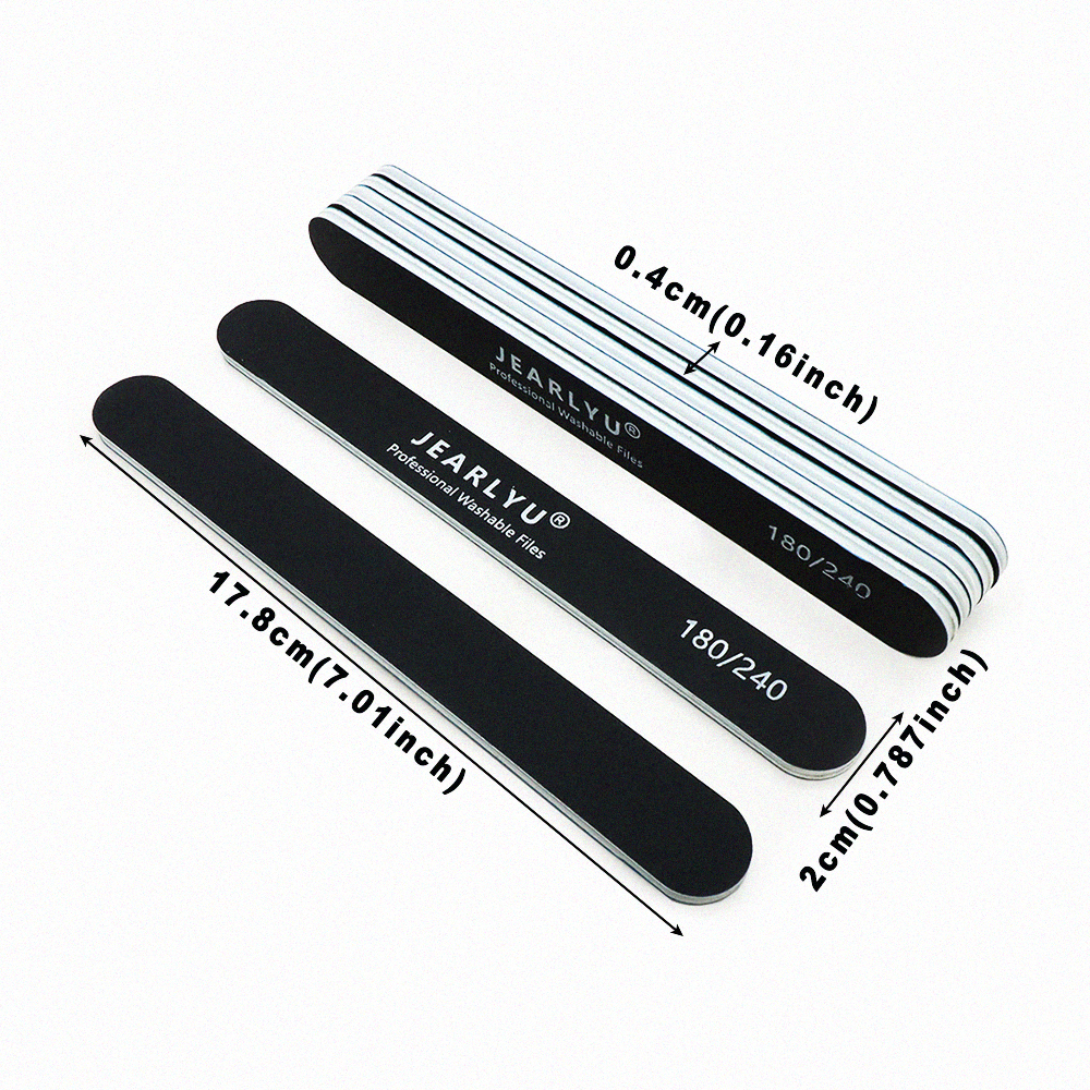 10/25pcs New Professional Nail - đánh giá và giá Nail File Titanium