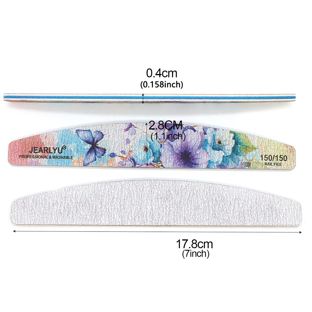 50Pcs Boat Shape Nail Art File - đánh giá và giá Nail File Titanium