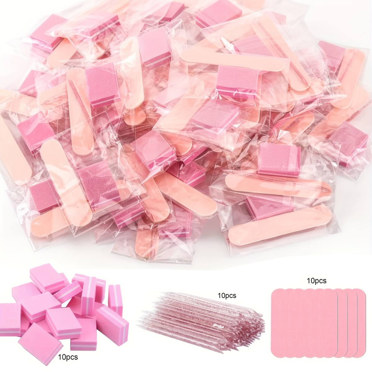 10pcs Nail Care Kit: Mini File - đánh giá và giá Nail File Titanium