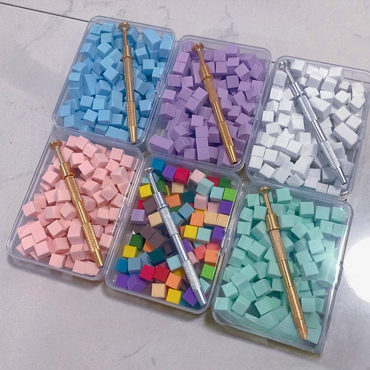 1set 100pcs Nail care gradual  - đánh giá và giá Nail File Titanium