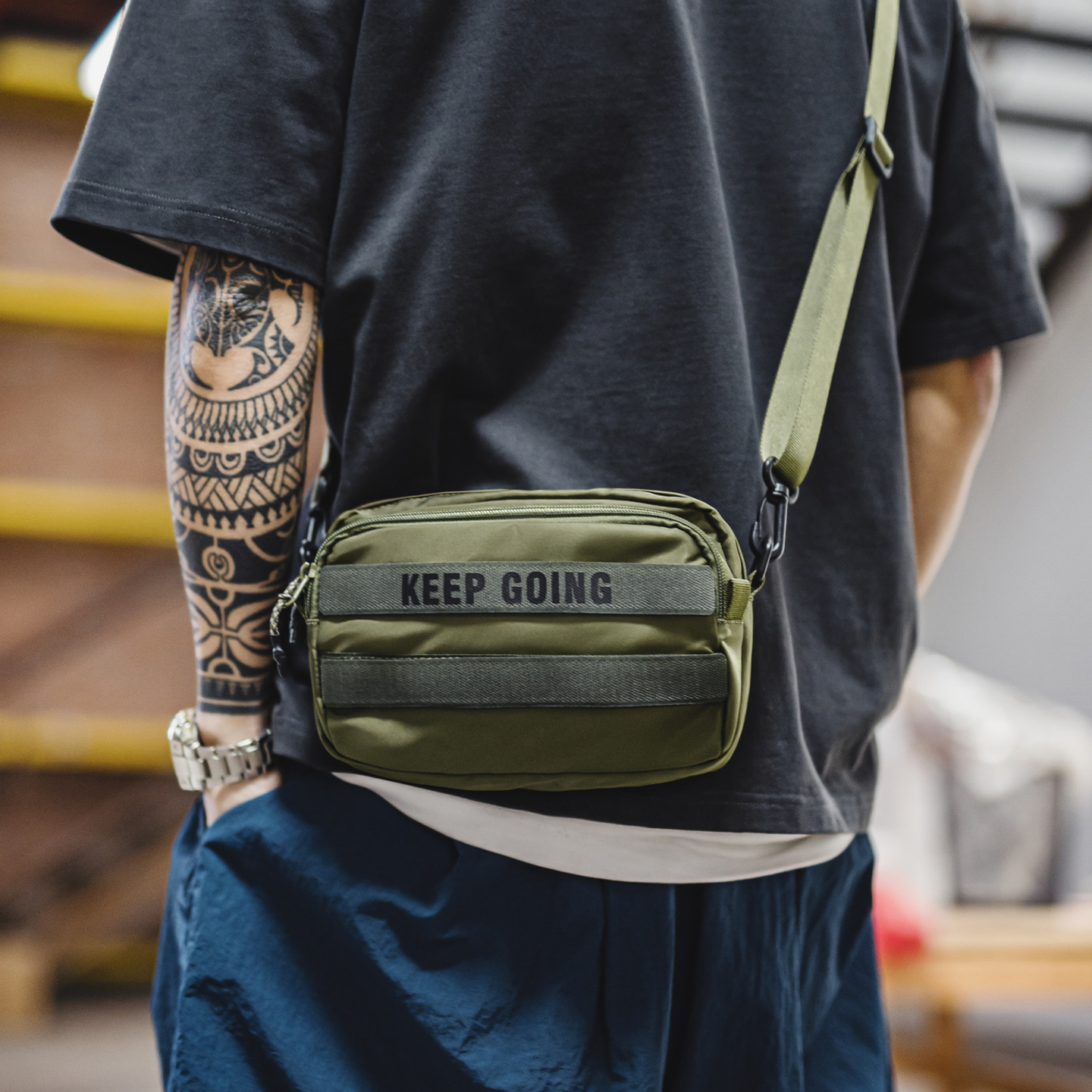 Maden Men's Crossbody Bag Mili - đánh giá và giá Edc Everyday Carry Bag