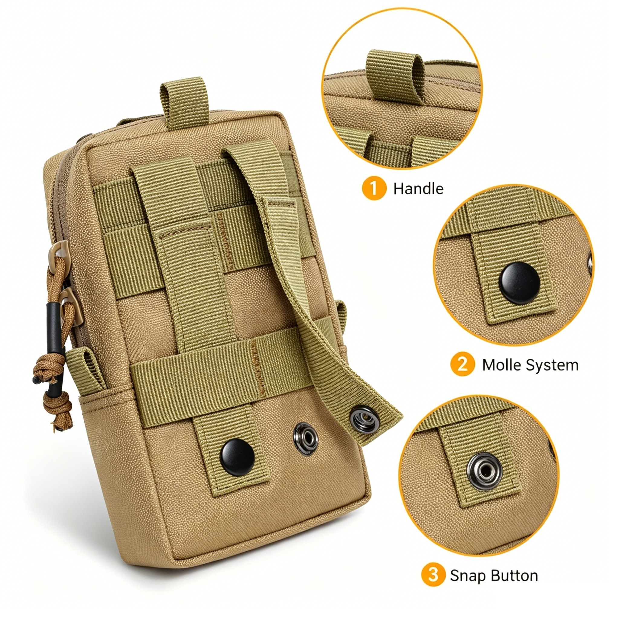 1000D Multipurpose Tactical MO - đánh giá và giá Edc Everyday Carry Bag